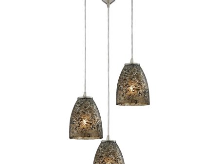 Fissure 10  Wide 3-Light Pendant Online Hot Sale