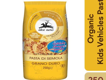 Alce Nero Organic kids vehicules pasta 250g on Sale