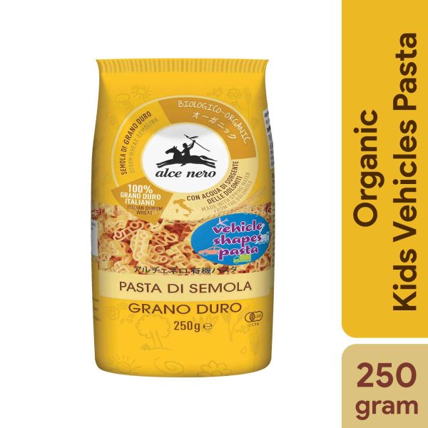 Alce Nero Organic kids vehicules pasta 250g on Sale