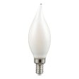 LED Candelabra Bulb - Shape C11 Base E12 2700K - Frosted Sale