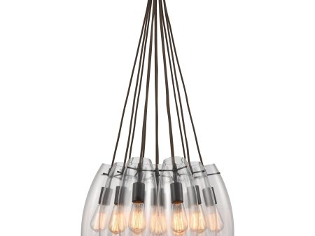 Menlow Park 20  Wide 12-Light Multi Pendant For Discount