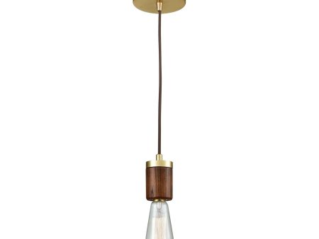 Socketholder 2  Wide 1-Light Mini Pendant For Sale