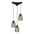 Muncie 10  Wide 3-Light Pendant Online now