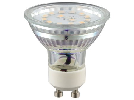 LED Bi-Pin Bulb - Base GU10 3000K - Clear Cheap