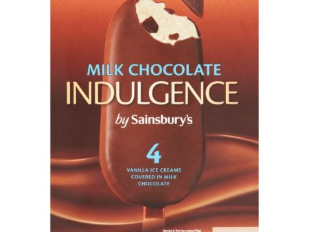 Sainsburys Milk Chocolate Indulgent Stick 110ml Sale