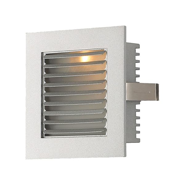 Step Light - Wall Recessed, New Construction (Xenon) with Lamp - Louvered Discount