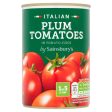 Sainsburys Italian Plum Tomatoes 400g Hot on Sale