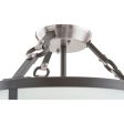 Armstrong Grove 13  Wide 3-Light Semi Flush Mount Supply