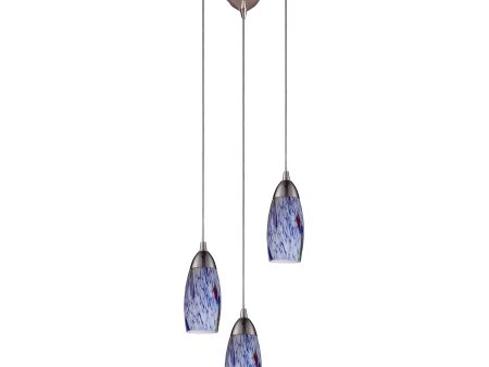 Milan 10  Wide 3-Light Pendant Fashion