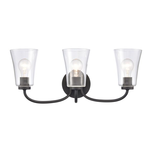 Emily 23  Wide 3-Light Vanity Light For Sale