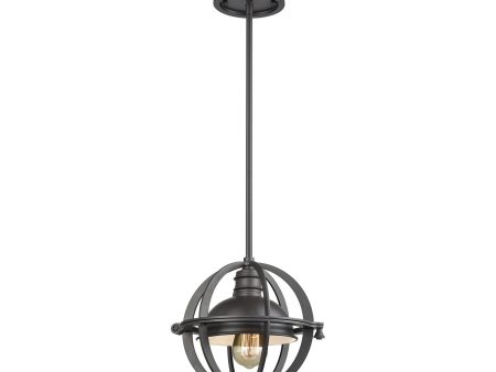 Aubridge 10  Wide 1-Light Mini Pendant For Sale