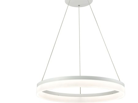 Cycloid 23.5  Wide 1-Light Chandelier Hot on Sale