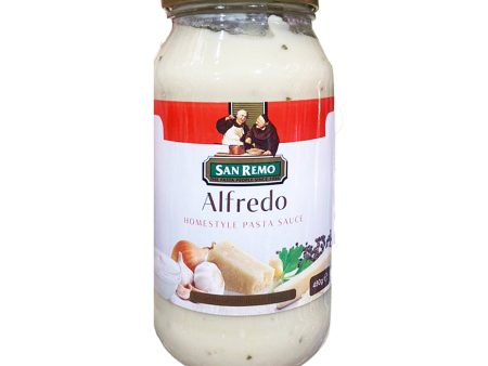 San Remo Alfredo Pasta Sauce 480g Online Hot Sale