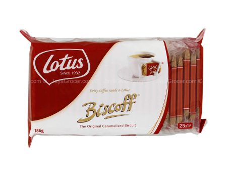 Lotus Biscoff Original Caramelised Biscuit 156g Supply