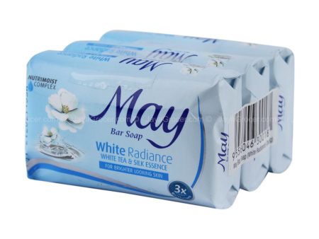 May White Radiance Bar Soap 85g x 3 For Discount