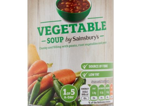 Sainsburys Vegetable Soup 400g Discount