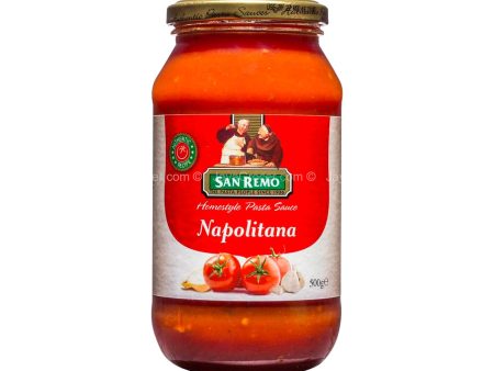 San Remo Napolitana Homestyle Pasta Sauce 500g Online