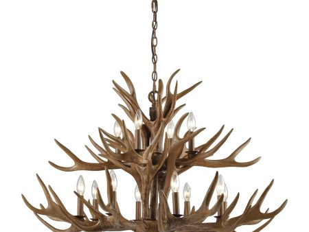 Elk 39  Wide 12-Light Chandelier Online Sale