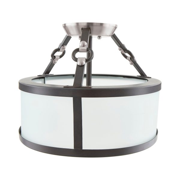 Armstrong Grove 13  Wide 3-Light Semi Flush Mount Supply