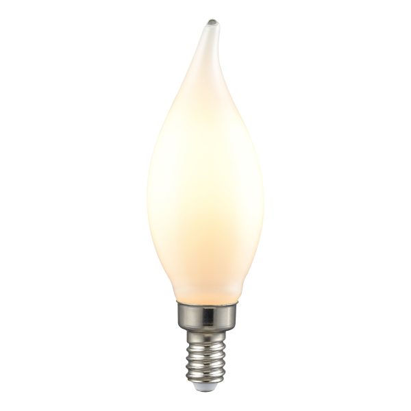 LED Candelabra Bulb - Shape C11 Base E12 2700K - Frosted Sale