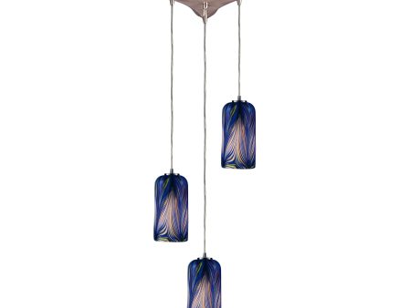 Molten 10  Wide 3-Light Pendant Online now