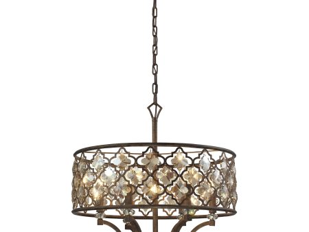 Armand 24  Wide 6-Light Chandelier For Discount