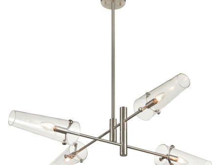 Valante 49  Wide 4-Light Chandelier For Cheap