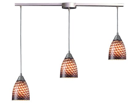 Arco Baleno 36  Wide 3-Light Pendant Online Sale