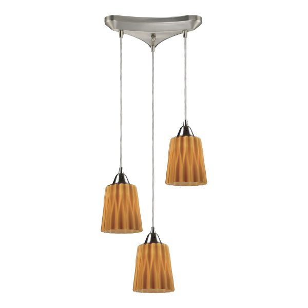 Angles 3-Light Pendant Online Sale