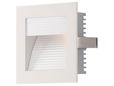 Step Light - Wall Recessed, New Construction (Xenon) with Lamp - Corrugated Discount