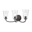 Emily 23  Wide 3-Light Vanity Light For Sale